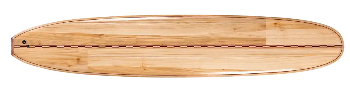 Dur Longboard taularen ikuspegi frontala
